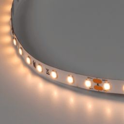 Светодиодная лента LUX, 2835, 98 LED/м, 10 Вт/м, 24В, IP33, Теплый белый (3000K), DSG298-24-WW3-33