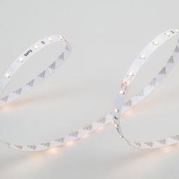 Светодиодная лента LUX, 3528, 60 LED/м, 4,8 Вт/м, 24В, IP33, Теплый белый (2700K), DSG360-24-WW-33