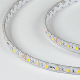 Жарықдиодты таспа 5050, 60 LED/м, 14,4 Вт/м, 24В, IP68, Түсі: Жылы ақ, SWG560-24-14.4-WW-68-M