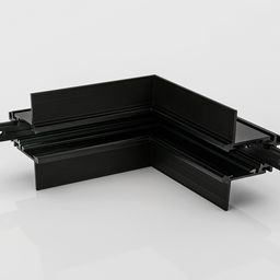 SY-LINK ішкі бұрыштық коннектор, қара түсті — жалпы көрінісі