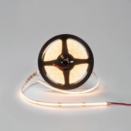 COB LED таспасының орамы, жылы ақ, 24В