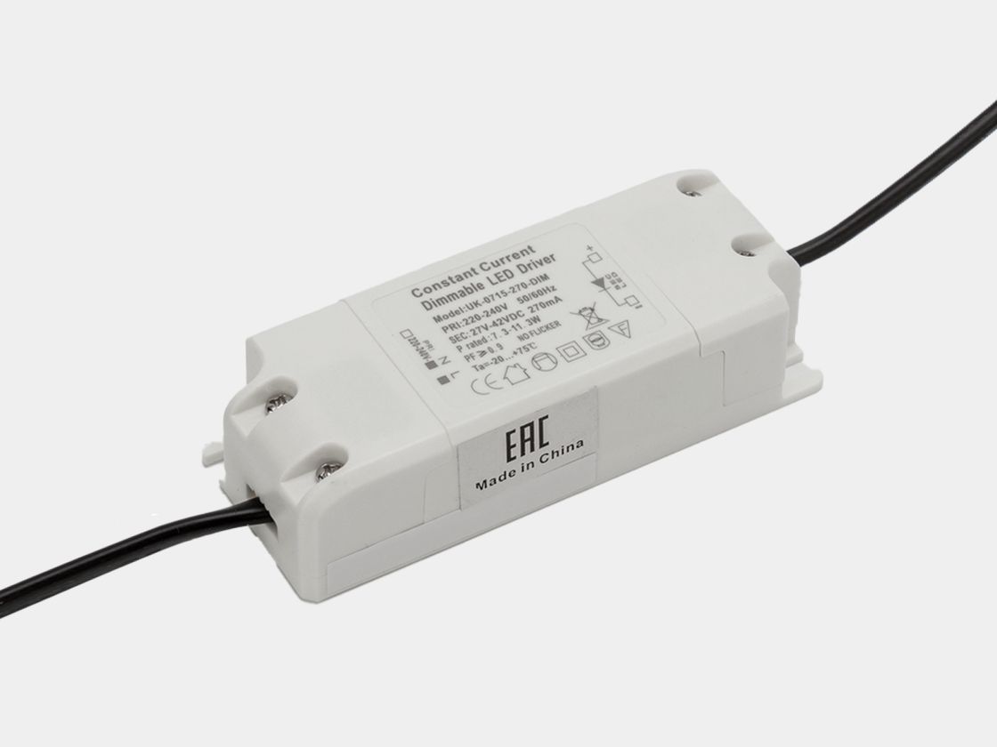 Пластик корпустағы диммерленетін UKON RINK LED-драйвері