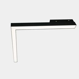 Бұрыштық трек шамы, SY-LINK сериясы, Қара, 24Вт, IP20, Жылы ақ (3000К), SY-LINK-AN-BL-24-WW