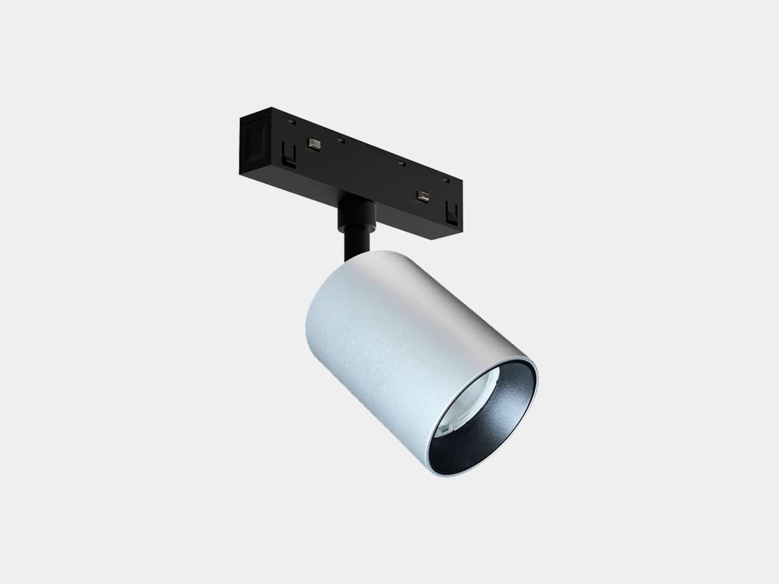Жарықдиодты спот-шам, SY-LINK сериясы, Күміс, 6Вт, IP20, Жылы ақ (3000К), SY-LINK-SP-SL-6-WW