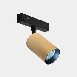 SY-LINK жез түсті трек спот-шамы, қиғаш ракурстан көрініс