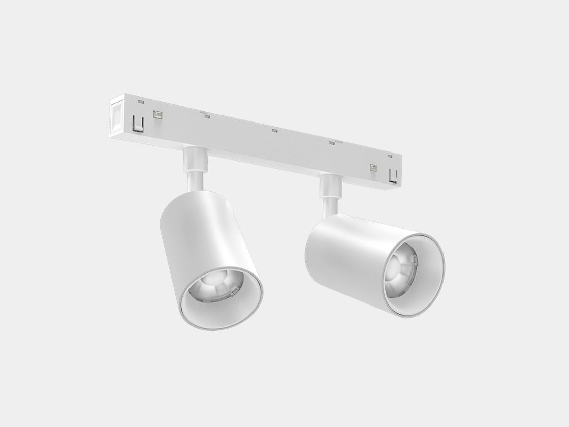 SY-LINK қос трек споты, ақ түсті (алдыңғы көрініс)