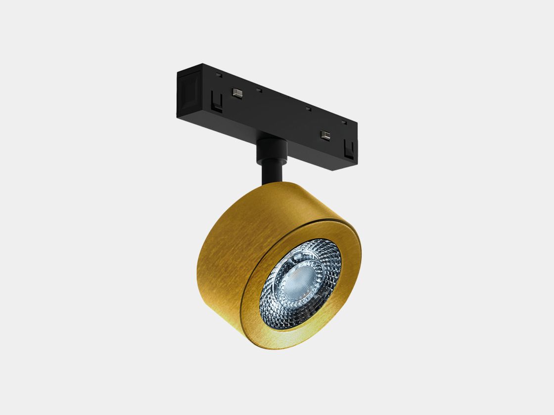 SY-LINK трек споты (кең), жез корпус, 48В