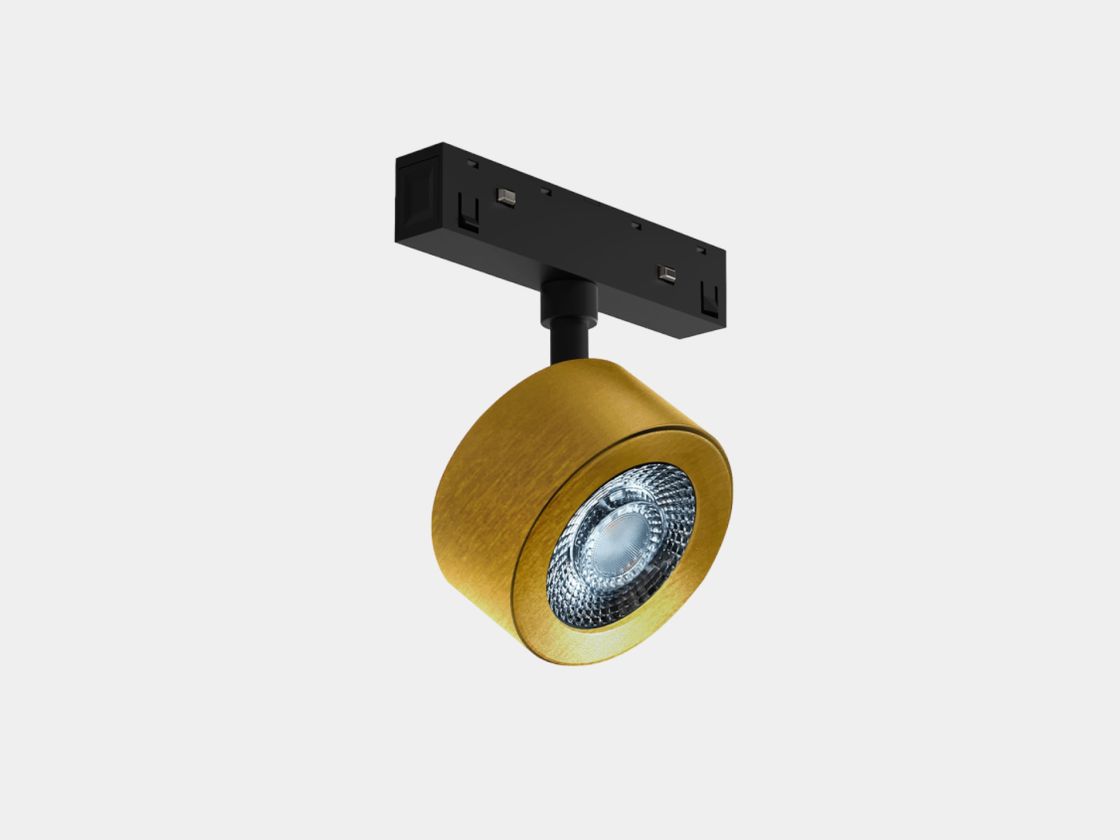 SY-LINK трек споты, латунь түсті, кең корпусты