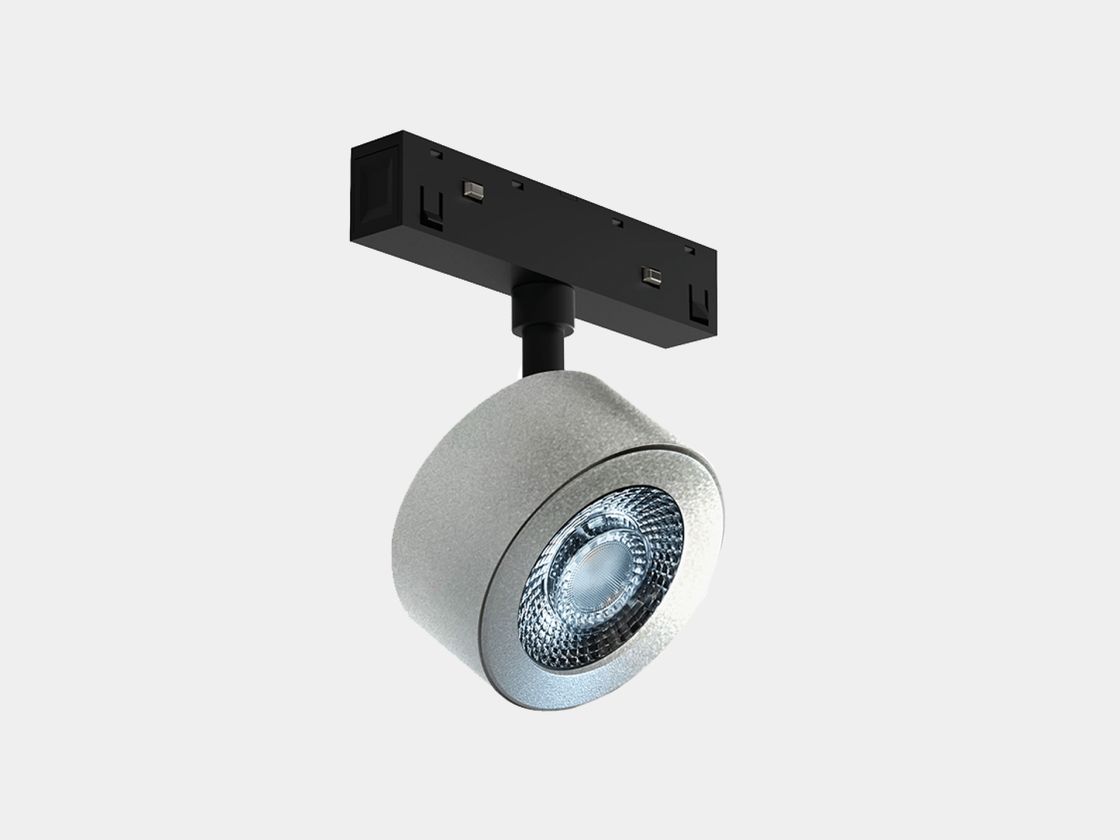 SY-LINK трек споты (кең), күміс түсті корпус, 48В