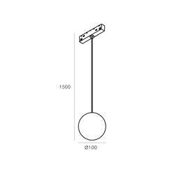 Күңгірт шар тәрізді шам, SY-LINK сериясы, Ақ, 5Вт, IP20, Бейтарап ақ (4000К), SY-LINK-SSPM-WH-5-NW