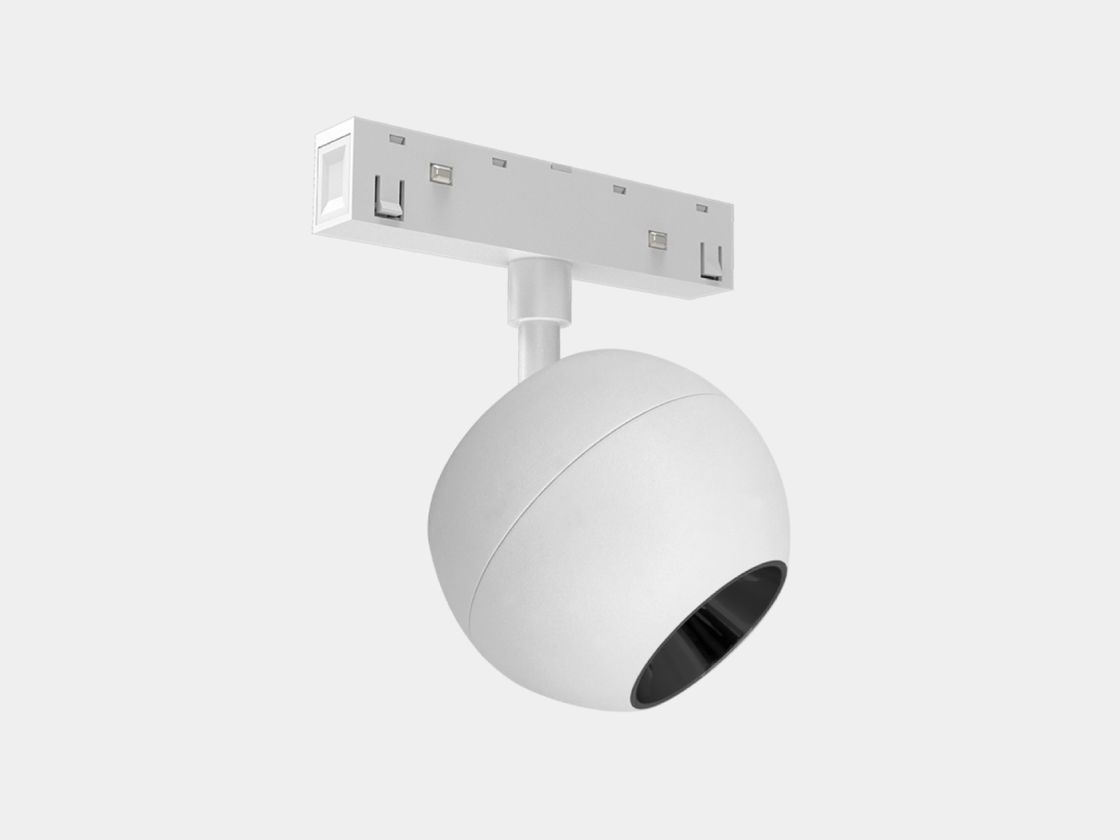 Спот-шам шар пішінді шам, SY-LINK сериясы, Ақ, 12Вт, IP20, Бейтарап ақ (4000К), SY-LINK-SF90-WH-12-NW