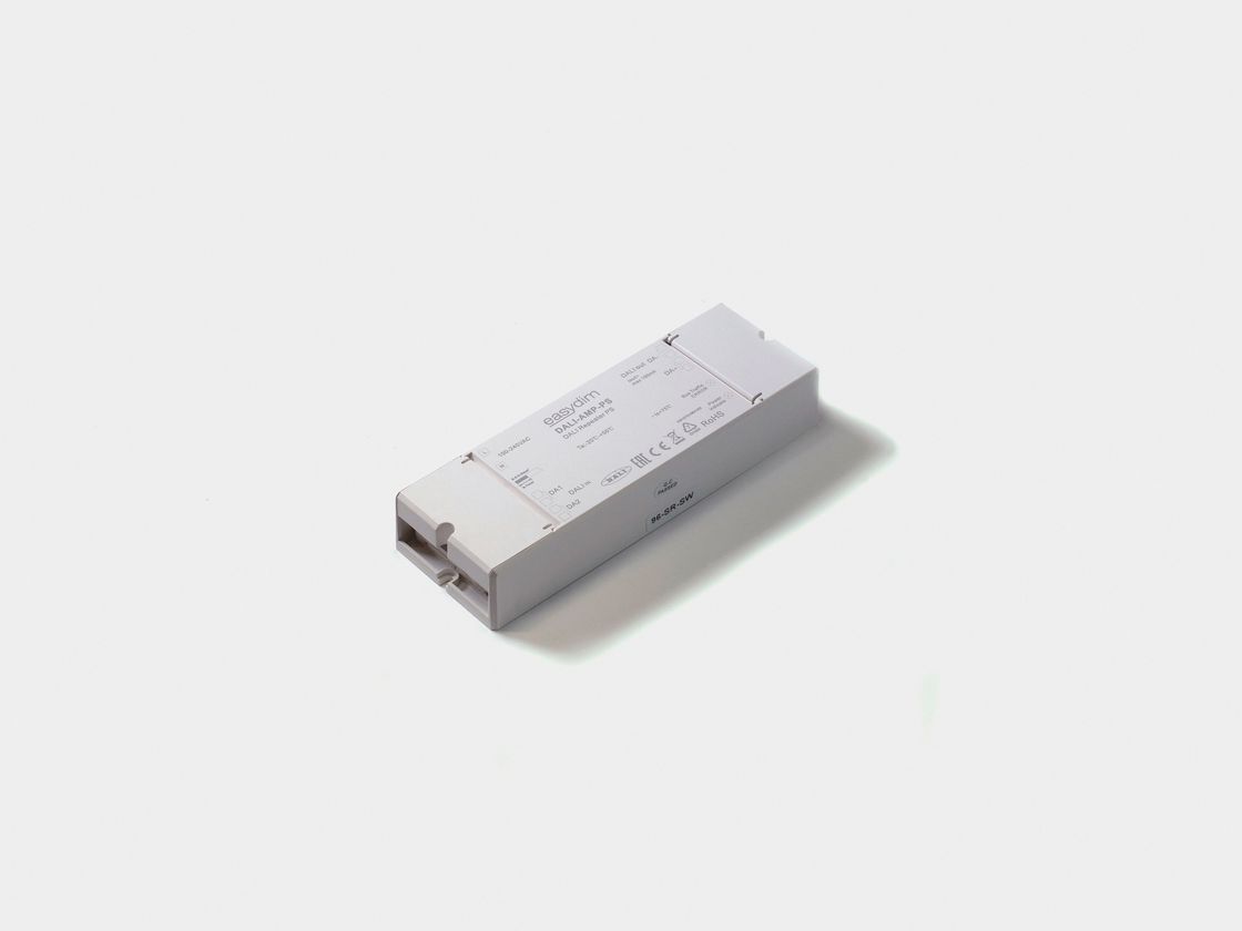 Ақ корпустағы EasyDim DALI сигнал күшейткіші