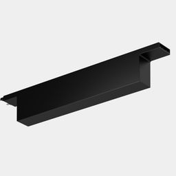 Блок питания накладной на трек, системы SLIM черный DRV-SLIM-150-BL, 48В, 150W, DRV-SLIM-150-BL