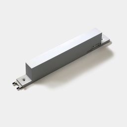 Блок питания накладной на трек, системы SLIM белый DRV-SLIM-150-WH, 48В, 150W,  DRV-SLIM-150-WH