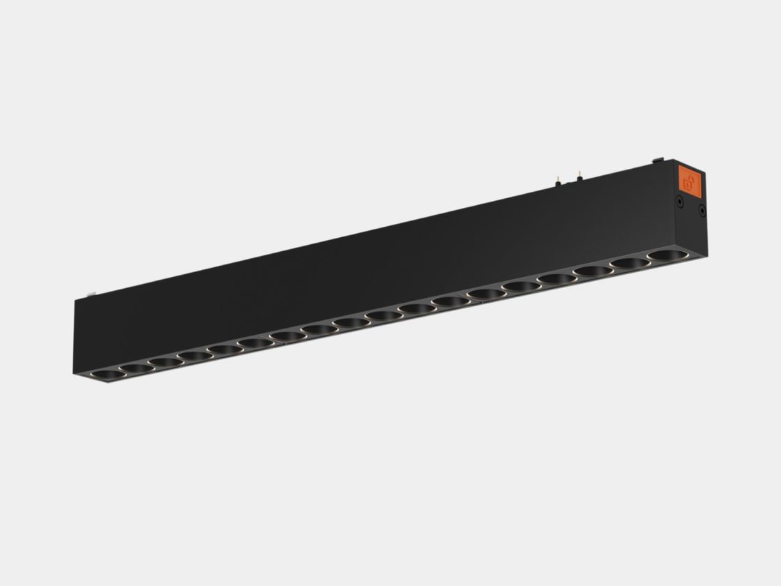 SLIM трек шамы, 48В 18W қара 2700-6000К, DL-SLIM-DRBL-18-CCT