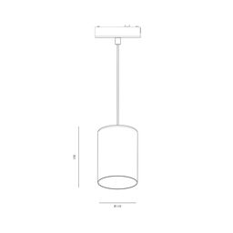 SLIM трек шамы, 48В 6W ақ 2700-6000К, P-SLIM-150GLWH-6-CCT