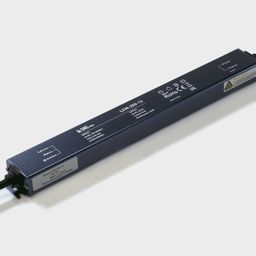LCM-250-12 аса жұқа герметикалық қорек көзі, қара корпус