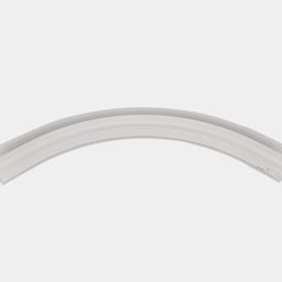 SY-LINK-20T1 шинопроводы үшін радиусты коннектор, бүйірден көрініс