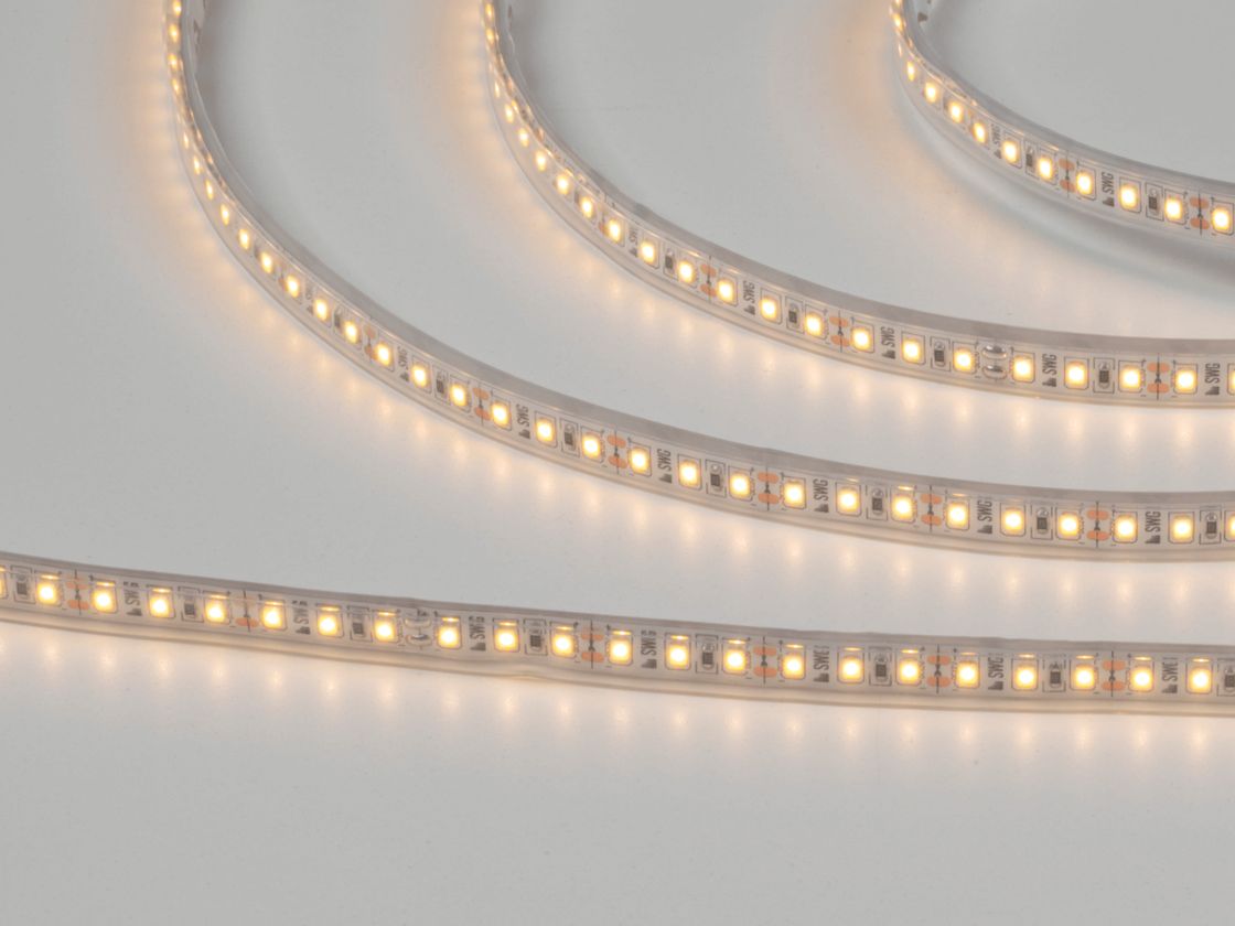 Силикон қабықшасы бар, қосулы SMD2835 LED таспа