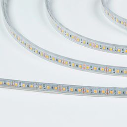 SMD2835 IP66 жарықдиодты таспа: ток өткізгіш жолақтары жоғарыдан көрінісі