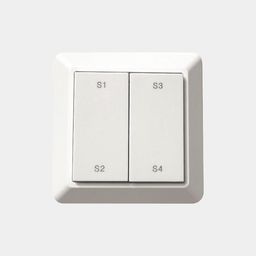 EASYBUS қабырғаға арналған радиопанель, ES-B-W-K2/Z1-NB