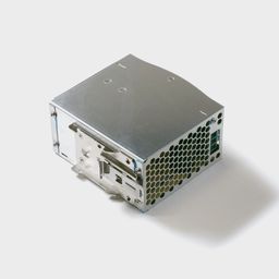 DIN-рейкаға орнатылатын қорек көзі, металл корпус, бүйірінен көрініс