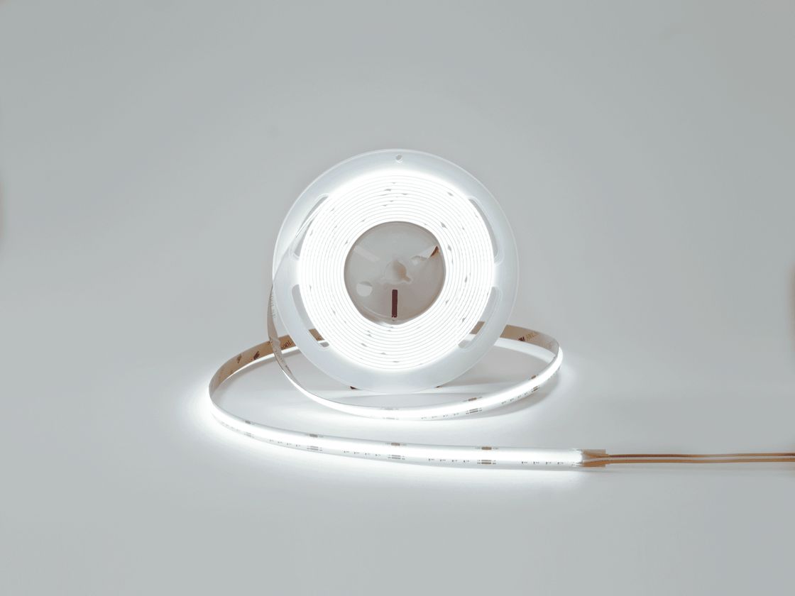 Катушкадағы COB LED таспа, суық ақ жарық