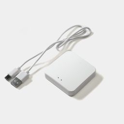 Белый шлюз Tuya Zigbee с кабелем USB