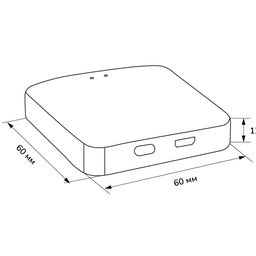 Шлюз Tuya Zigbee для системы SLIM, 5В, 5Вт, R-GW-WF-ZGBT
