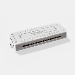 STL-32-LS баспалдақ жарықтандыру контроллері, ақ корпусы, үстінен көрініс