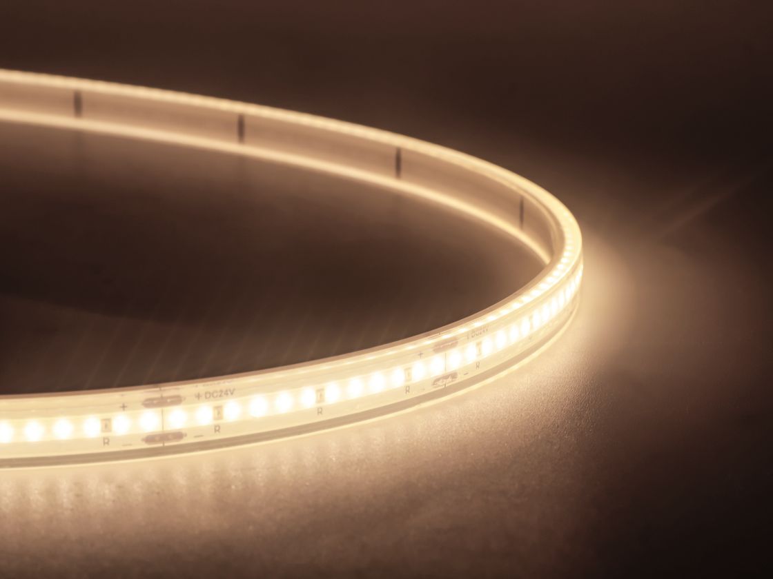 Силикон қабықшалы CSP LED термолента, иілгіш
