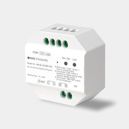Диммер TRIAC 220В, боковой ракурс с клеммами