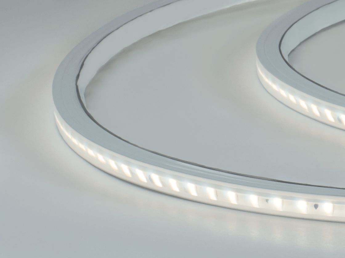 Силикон қабықшасындағы wallwasher LED таспа, жақыннан түсірілген көрініс