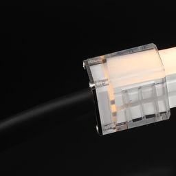 Комплект пластиковых заглушек IP67 с черным проводом 30см (правая 1 шт, левая 1шт)