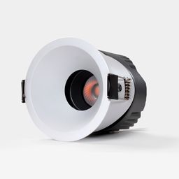 Кіріктірілетін шам 12Вт 55° IP65 ақ 3000К бұрылмалы RC-D84-12-WH-WW65