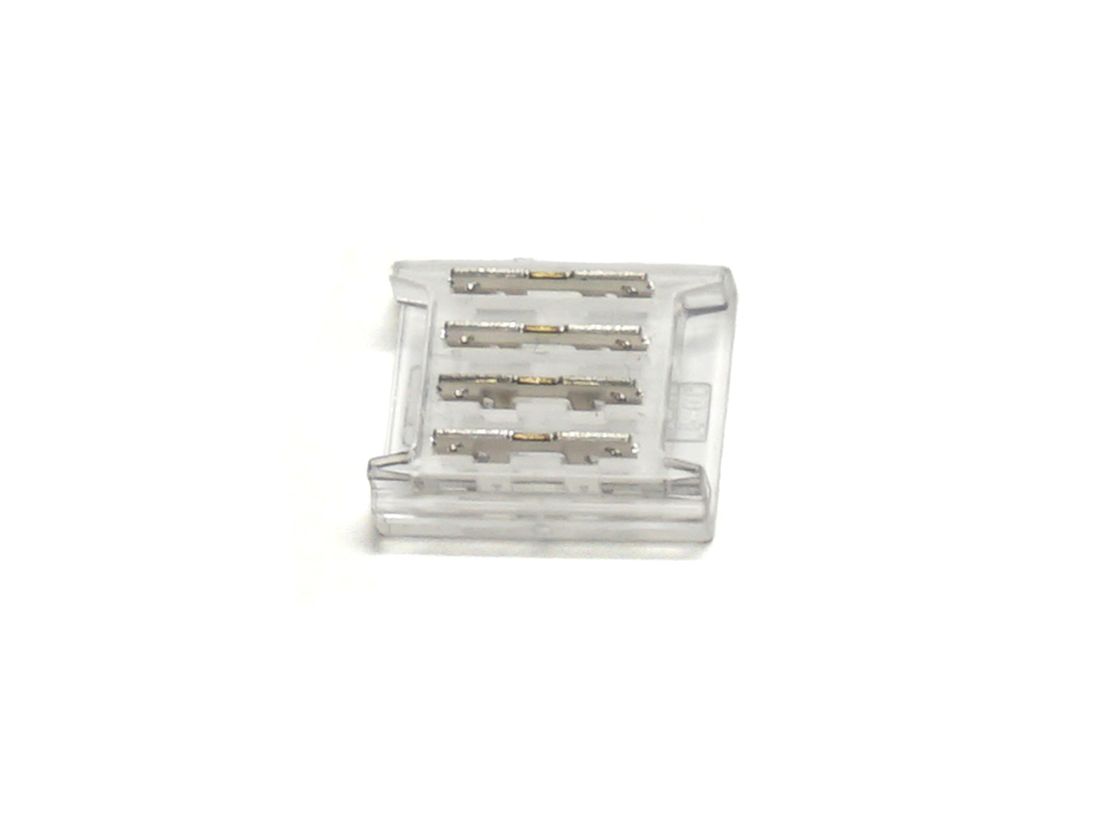 Пластиковый коннектор для RGB светодиодной ленты 10 мм, CN-10MM-4P-A-SMD