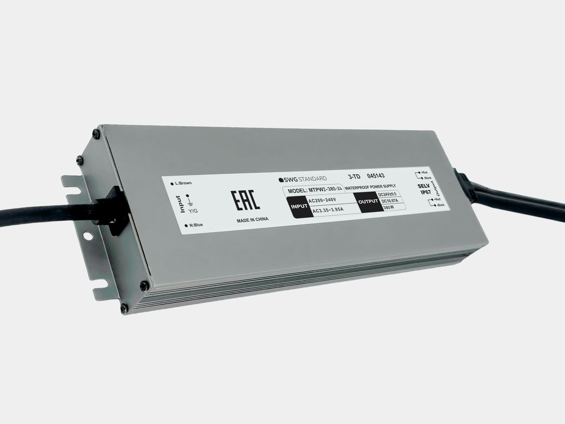 SWG MTPW2 24V 380W герметикалық қорек көзі
