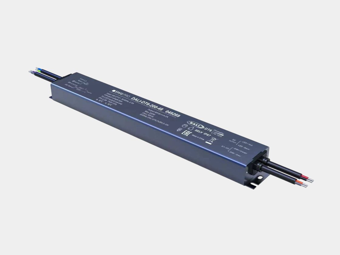 SWG PRO IP67 герметикалық қуат көзі, үстінен көрініс