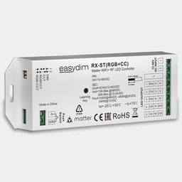 EasyBus Matter қабылдағышы, ES-B-RX-MT (RGB+CCT)