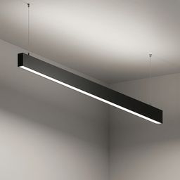 Аспалы шам LINE220 MIDI 630х43х65, 3000К, 10 Вт, CRI 90, опал диффузоры