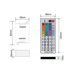 IR-RGB-44-6A таспаға арналған контроллер