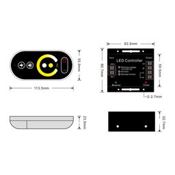 RF-MIX-RS-12A таспаға арналған контроллер
