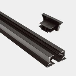 Бірфазалы үстіңгі шинопровод қара, TR-BL-1.5