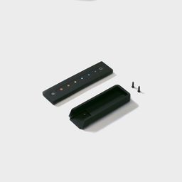 EasyDim сенсорлы RF пульт, қара түсті, негізімен бірге жинақ