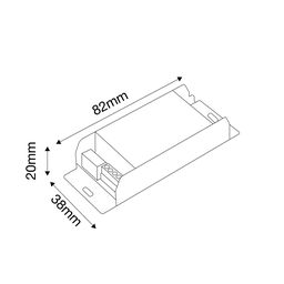 EasyDim ES-3003 күшейткіші, ES-3003