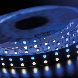 RGB+ақ жарығы бар LED таспа орамы, суық реңкті жарық шығарады