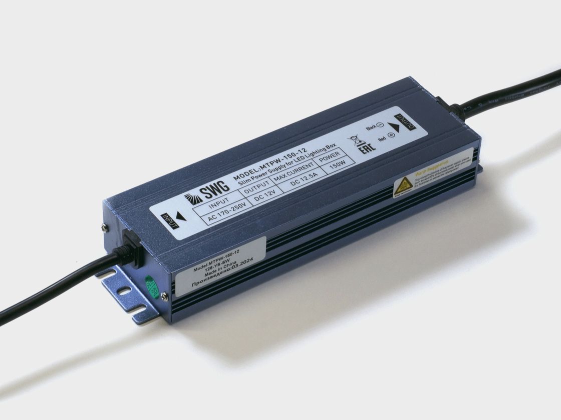 SWG MTPW-150-12 герметикалық қорек көзі, үстінен көрініс