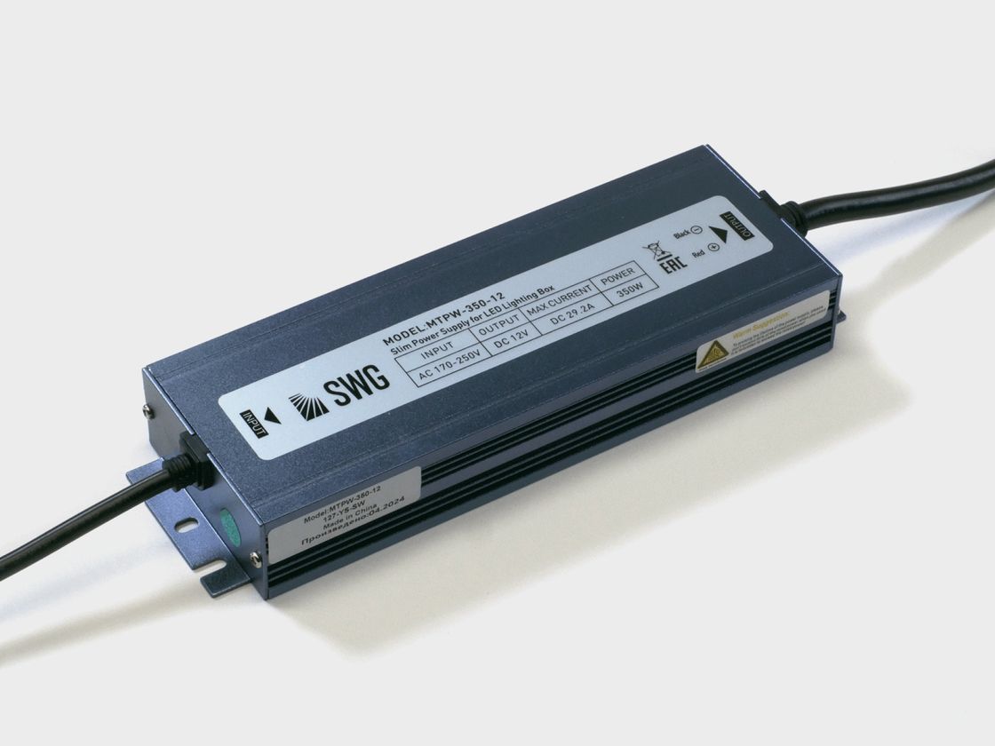 SWG MTPW-350-12 герметикалық қорек көзі, үстінен көрініс