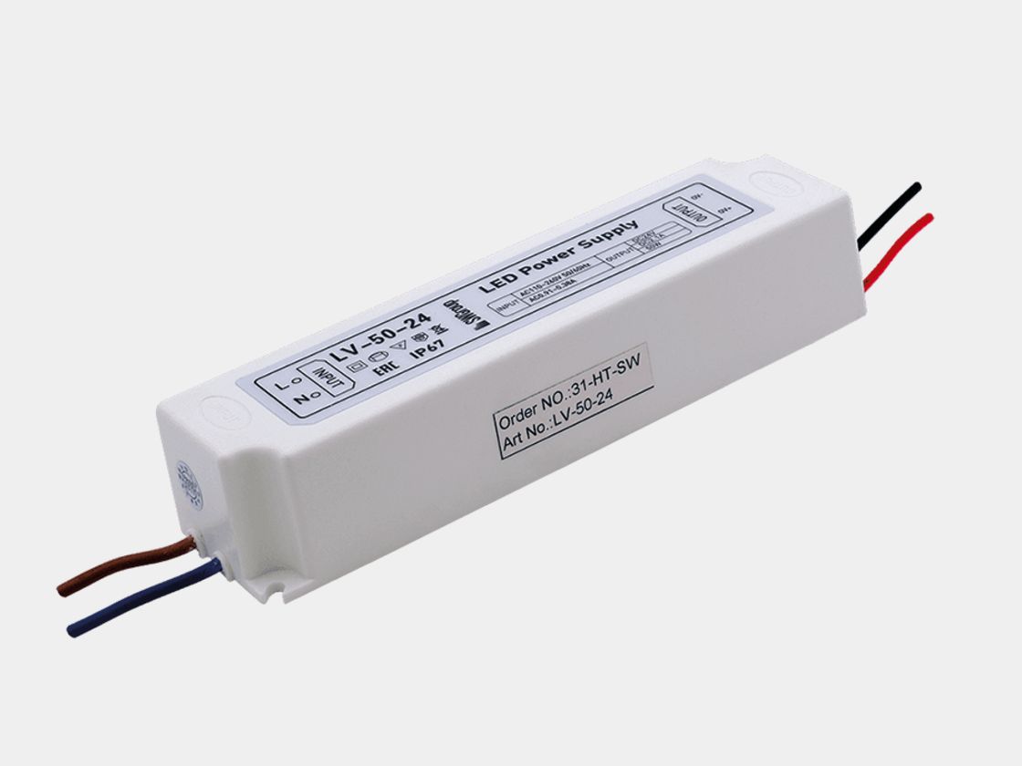 Блок питания для LED ленты 24В 50Вт, корпус