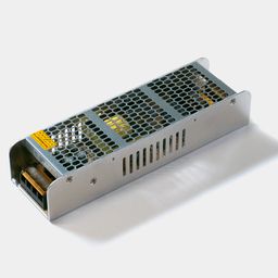 Металл корпустағы IP20 қорғанысы бар жіңішке ашық қуат көзі
